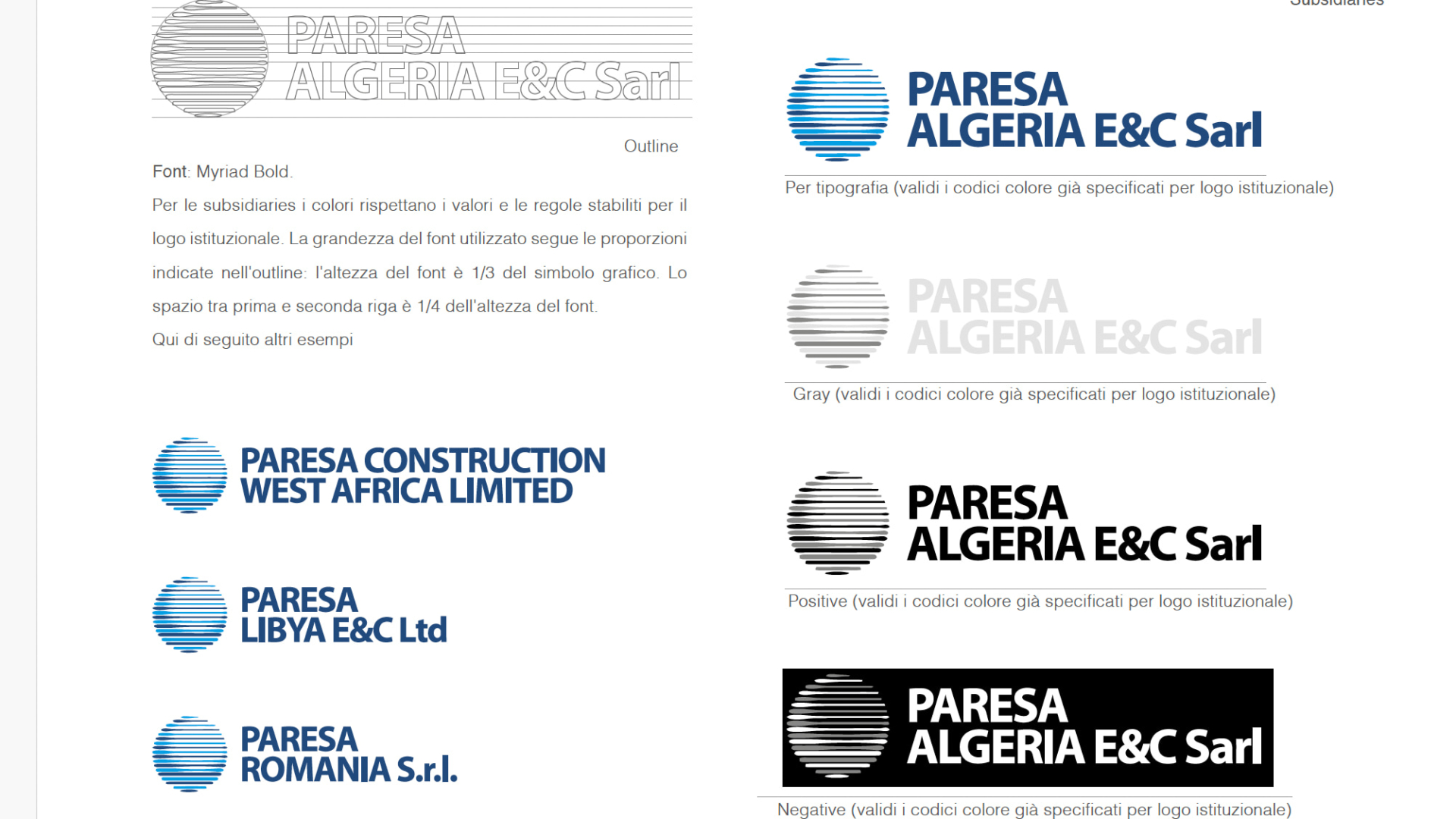 paresa-linee-guida