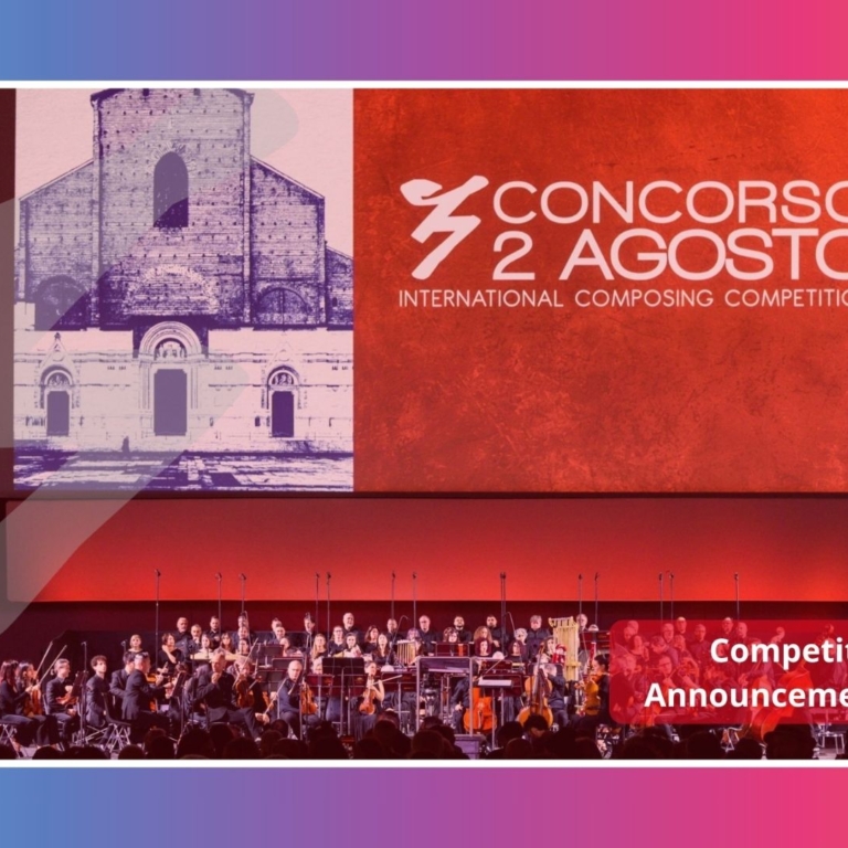Concorso 2 Agosto Edizione 2026: comunicare la musica, il valore e la memoria