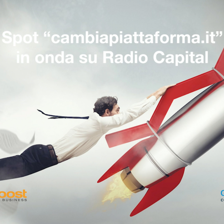 In onda su Radio Capital lo spot realizzato per Studio Boost