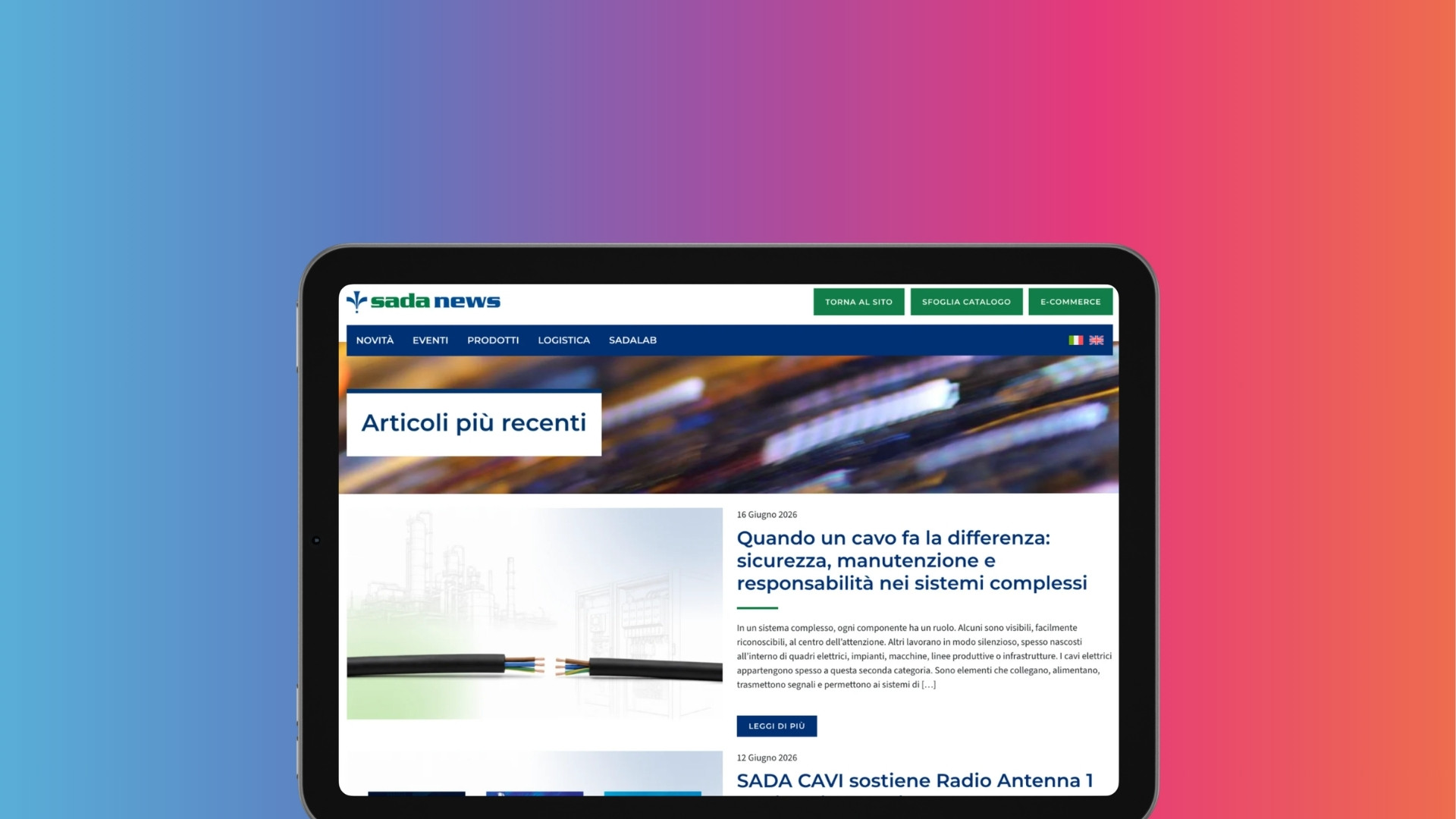 piani editoriali-SADA CAVI-BLOG